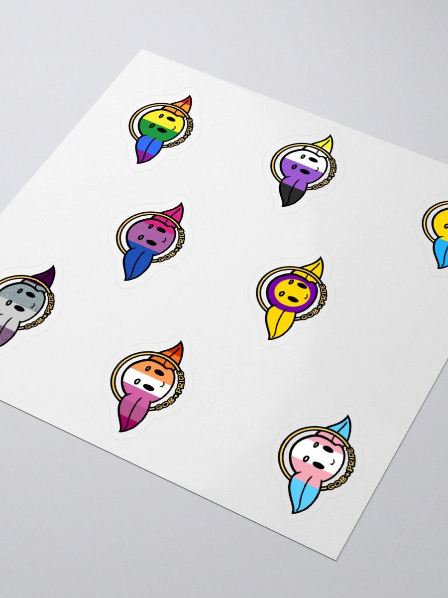 Gob+Pride stickers product image (3)