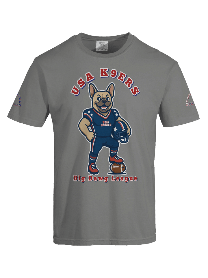 Unisex Heavyweight T-Shirt French Bulldawg USA K9ERS product image (9)