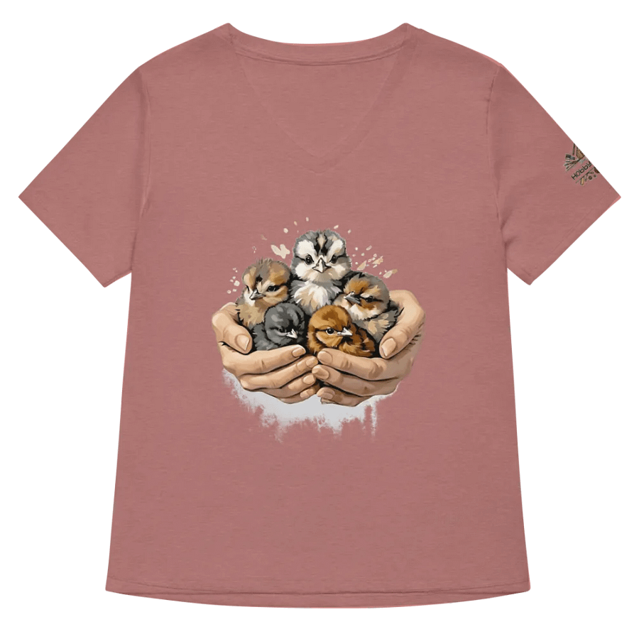 Handful of Fluff | Women’s V-Neck T-Shirt product image (15)