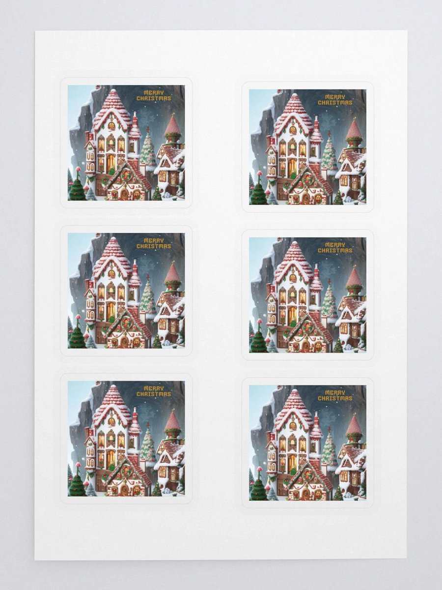 MERRY CHRISTMAS VILLAGE STICKER PACK product image (3)