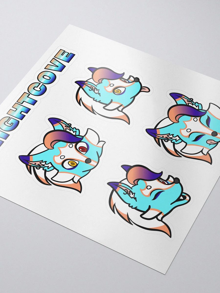 NightCove Emote Sticker Sheet product image (4)