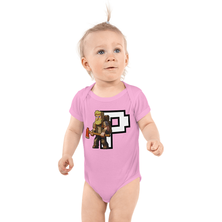 Patient PixelZ P Logo Baby Bodysuit product image (5)
