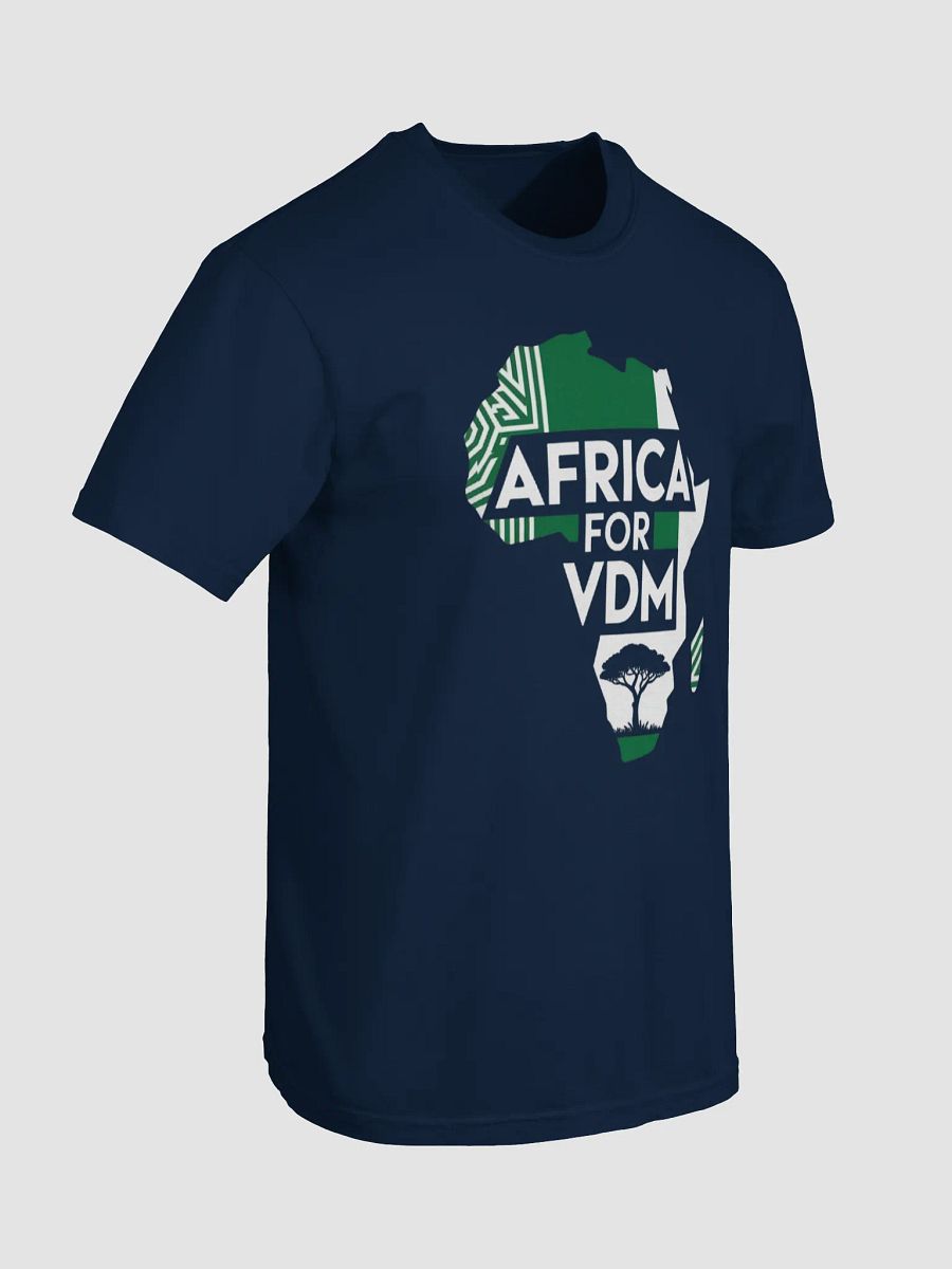 Africa for VDM Nigeria Naija Flag Ratel Very Dark Man Heavyweight T-shirt product image (94)