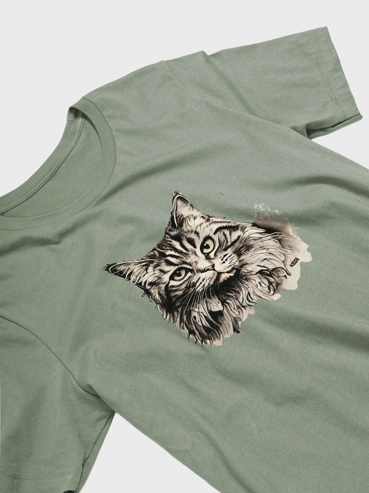 Majestic Feline Portrait T-Shirt product image (7)