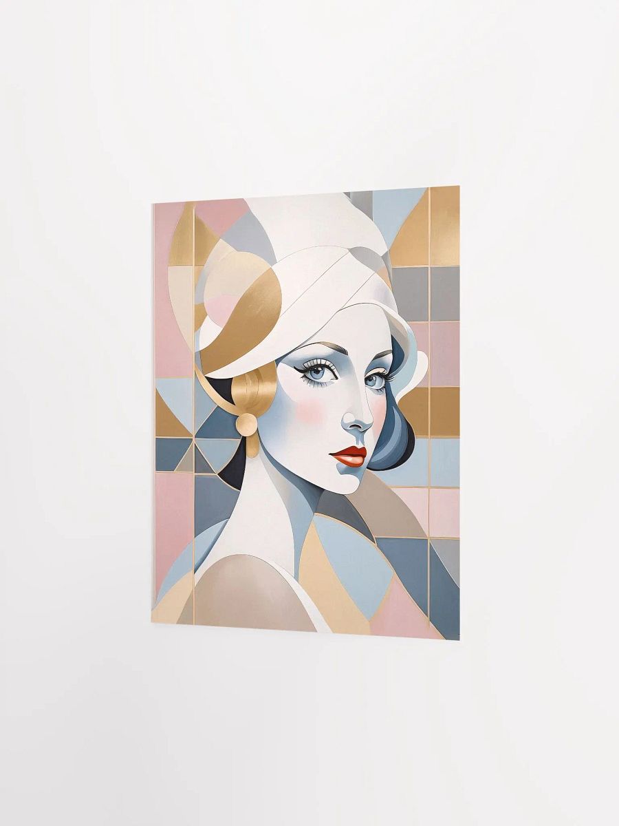Lady Pastel - Poster - Small and Standard Sizes - 8x10-11x14-12x16-16x20 Inches product image (8)