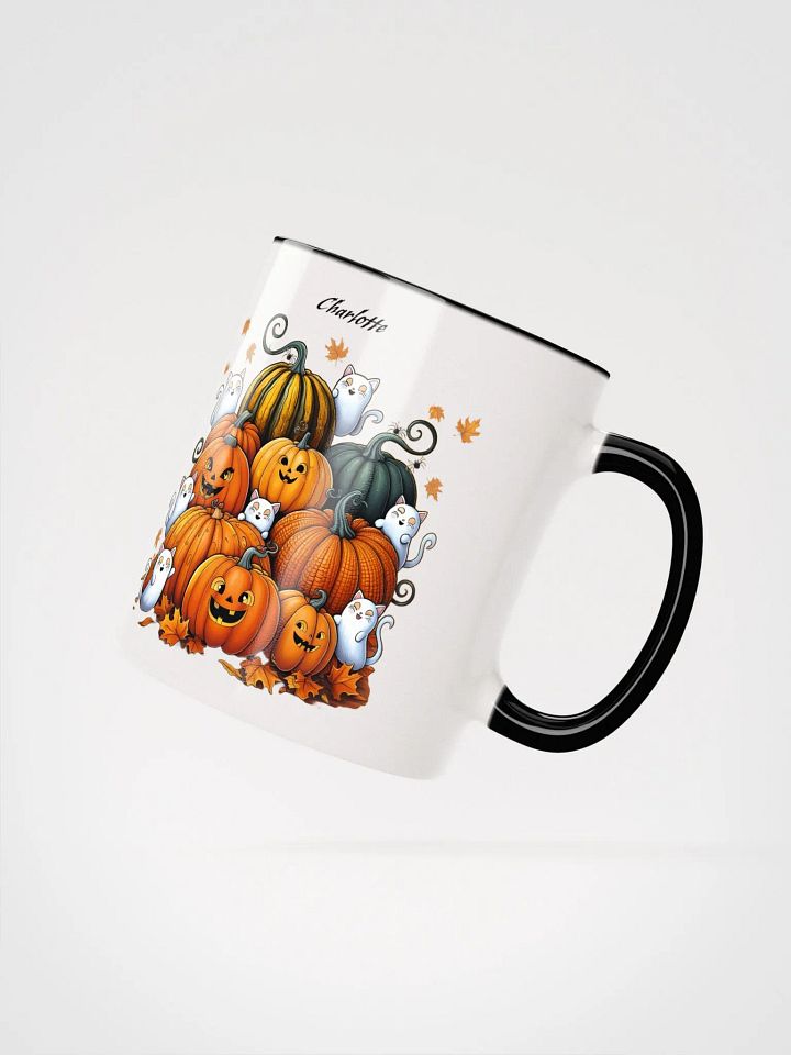 Personalized Halloween Pumpkins Coloured Mug product image (2)