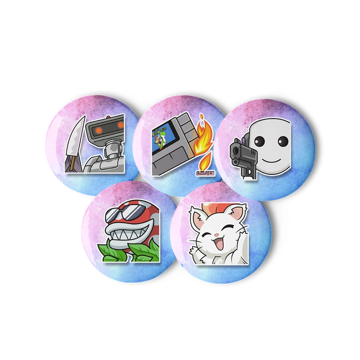 Emotes - button set product image (1)