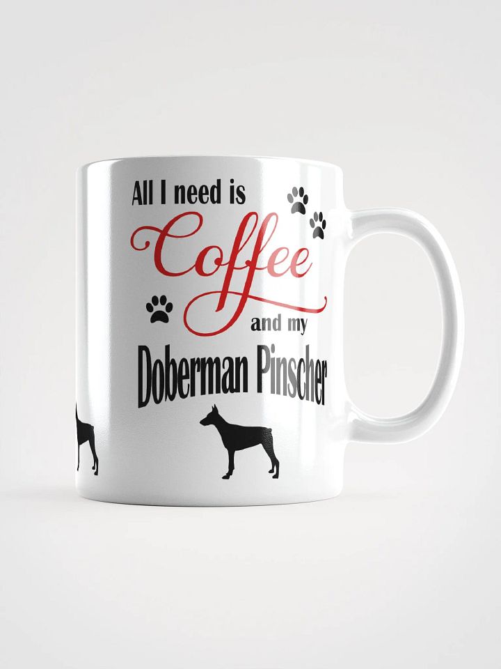 Coffee and my Doberman Pinscher Mug product image (1)