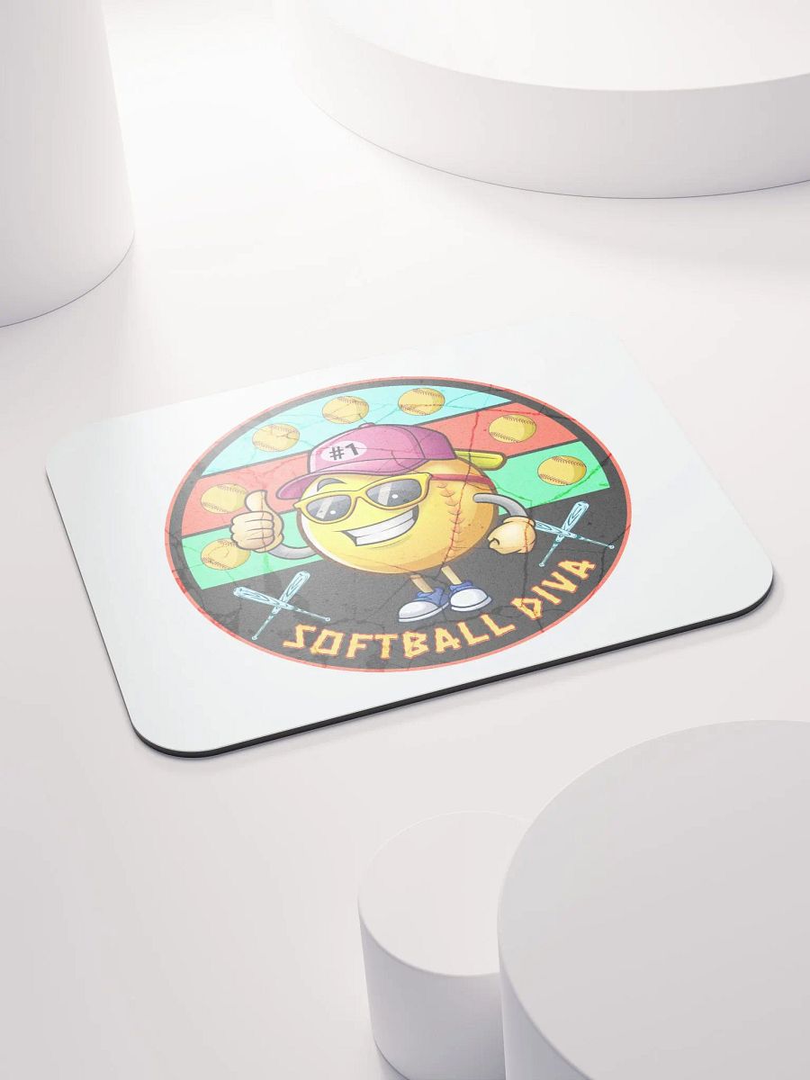 Softball Diva Mouse Pad product image (4)