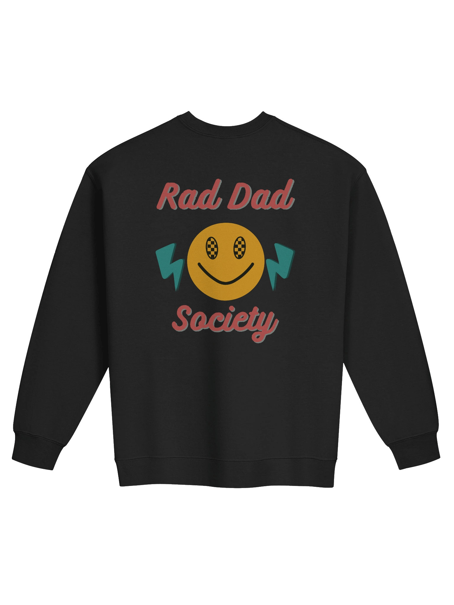 Rad Dad Crew Neck Sweatshirt - Black product image (1)