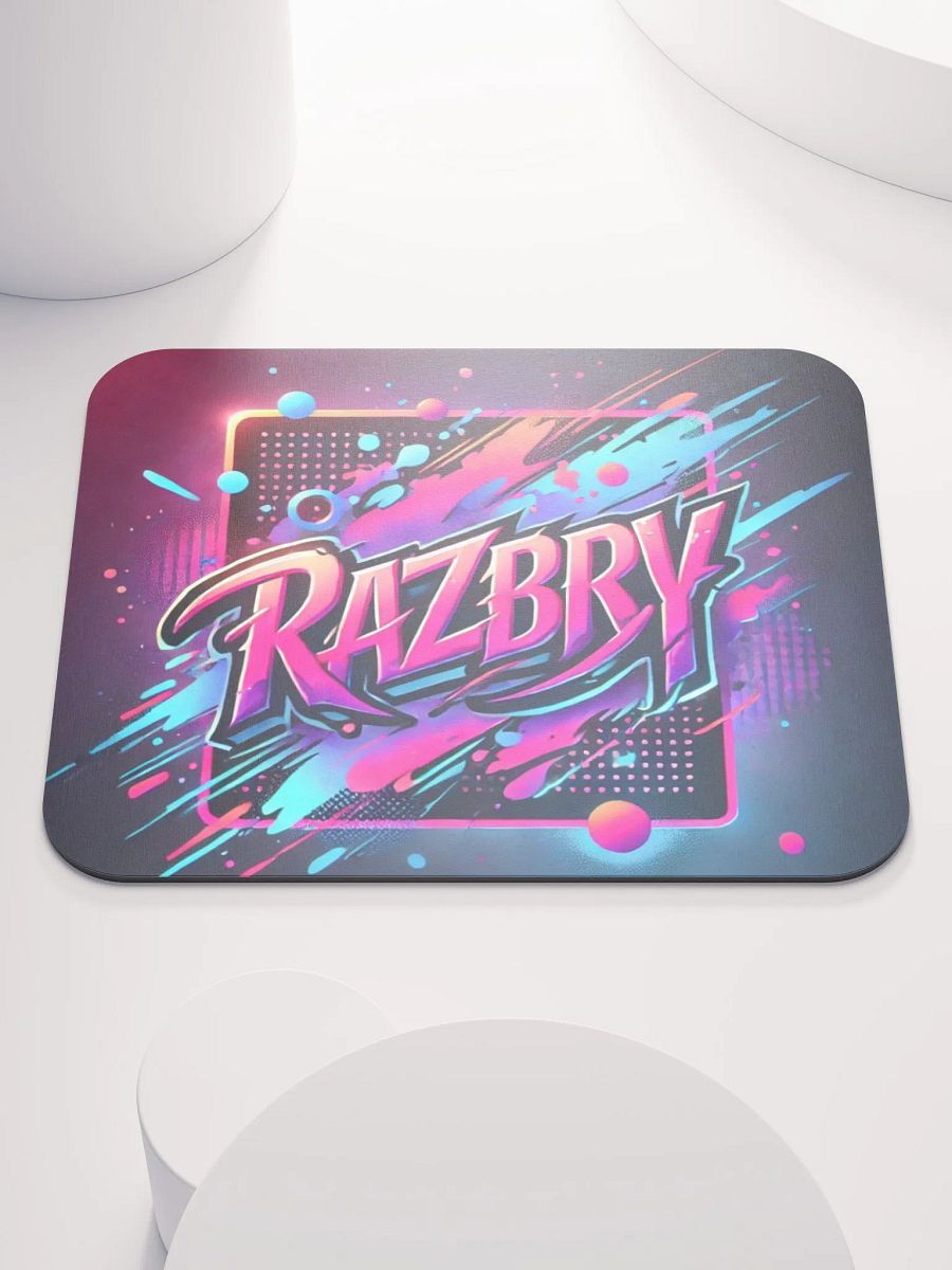 Razbry Reefs Neon Splash Mousepad product image (1)