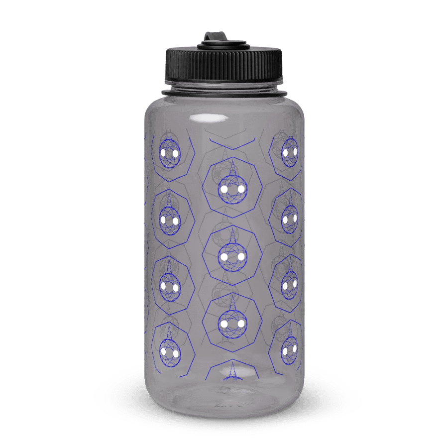narwhal corp labs logo water bottle product image (3)