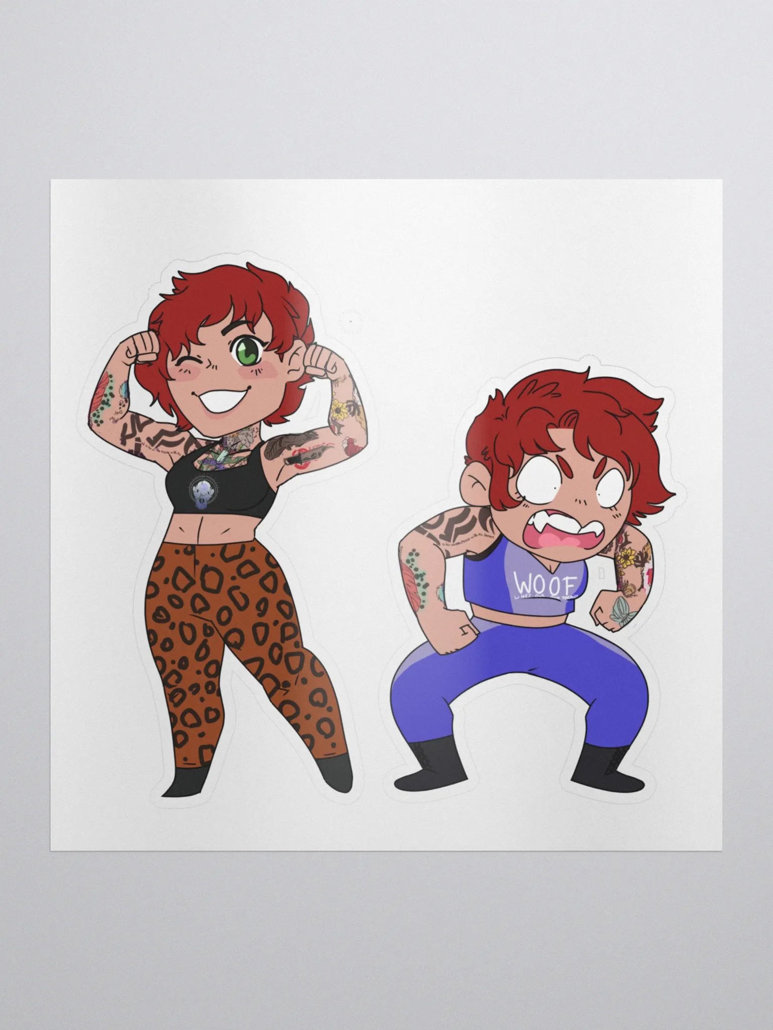 Lift and Woof - Stickers product image (1)