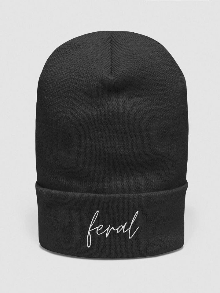 Dark Feral Beanie product image (1)