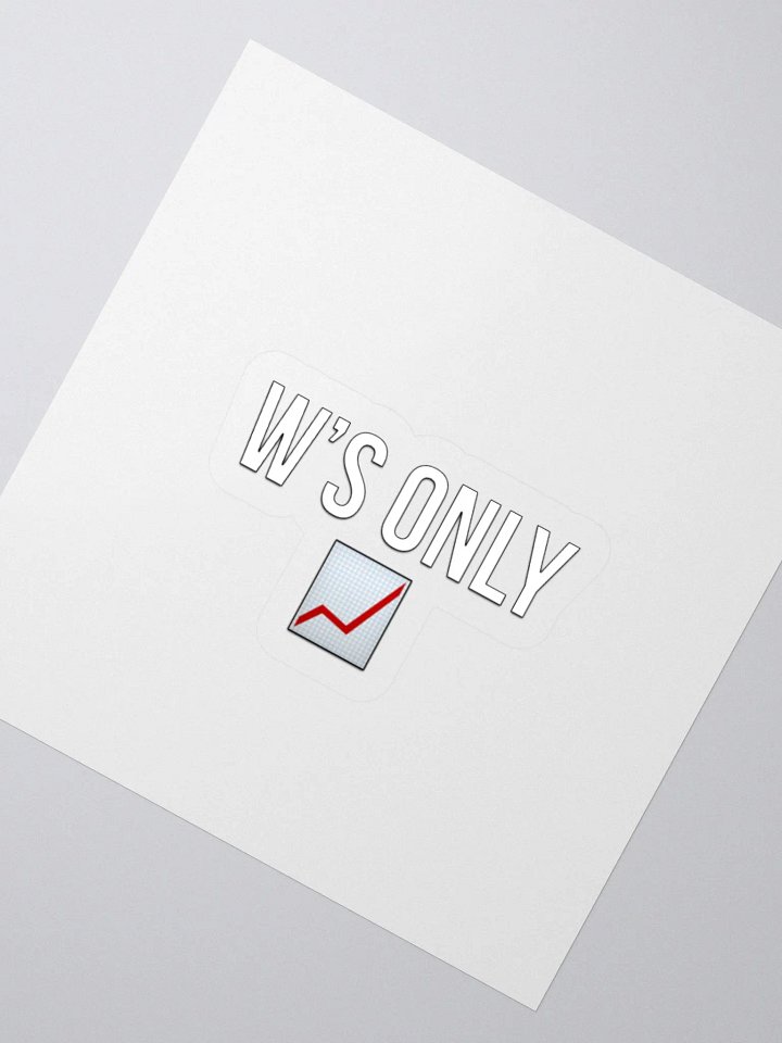 W's Only Stickers product image (2)