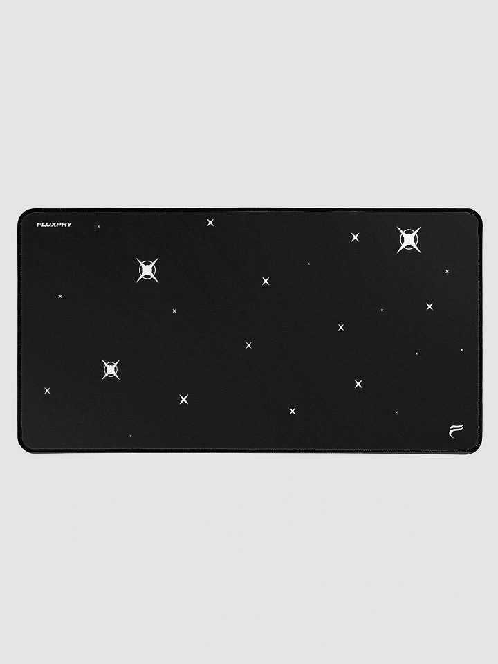 Black Star Mousepad by Fluxphy product image (1)