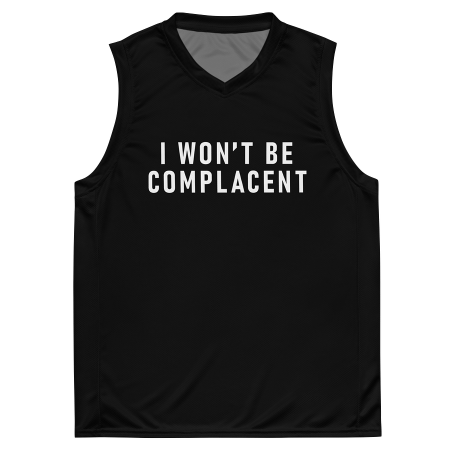 I Won't Be Complacent Workout Jersey product image (2)