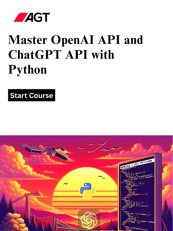 Master OpenAI API and ChatGPT API with Python product image (1)