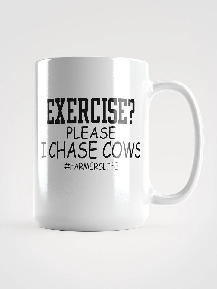 I chase cows - mug product image (1)