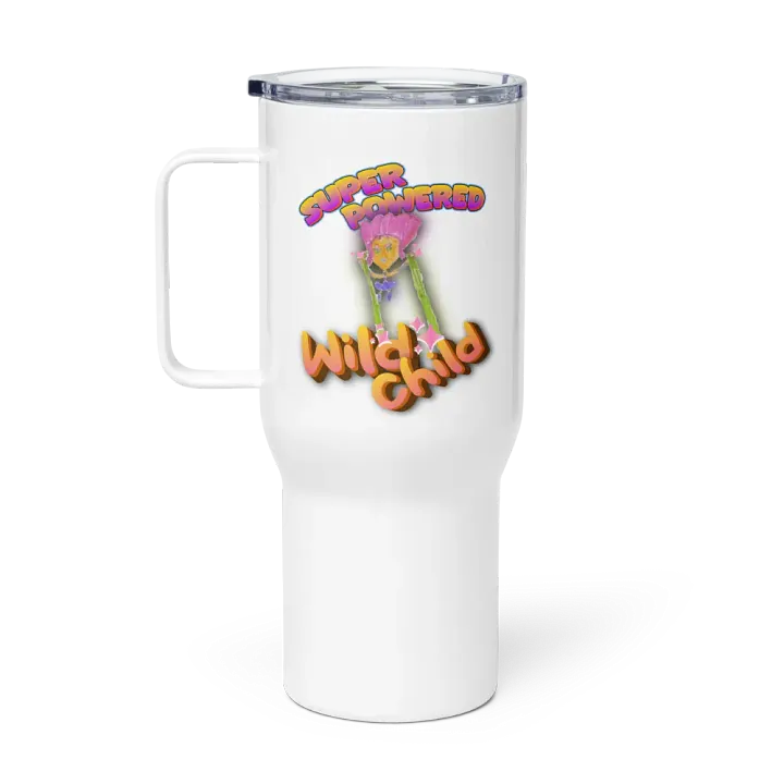Super Powered Wild Child Stainless Steel Travel Mug product image (1)