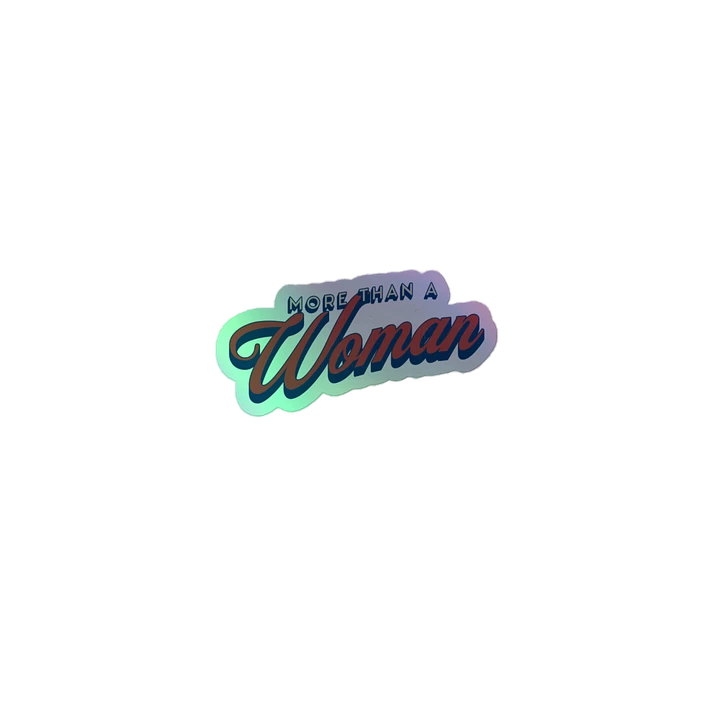 More Than A Woman Sticker product image (1)