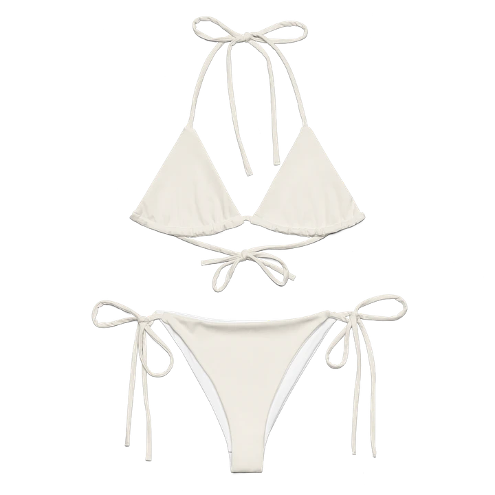 Namaste Cream and Gold String Bikini product image (2)