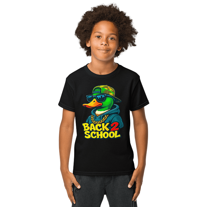 Quirky Duck Back 2 School Youth Tee product image (1)
