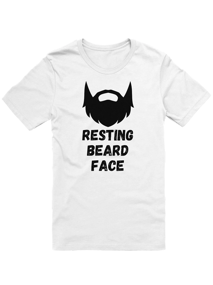 Resting Beard Face Tee (Light) product image (1)