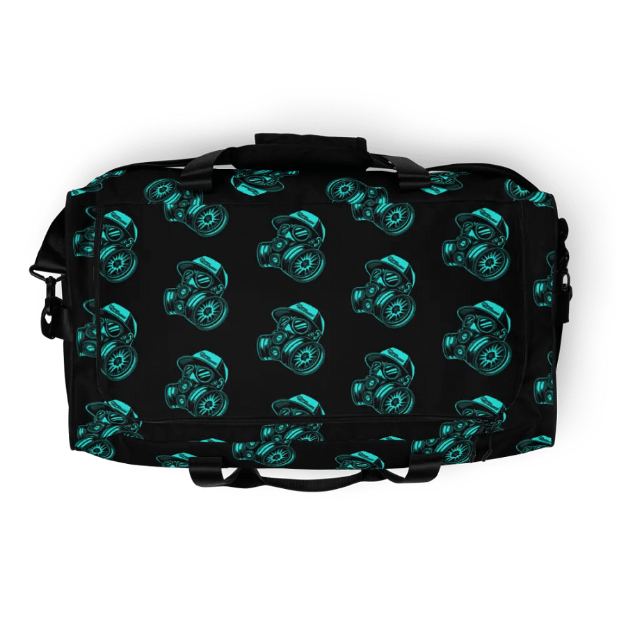 Norsk Pulverlakk Biohazard Chic All-Over Duffle Bag Lys Blå product image (8)