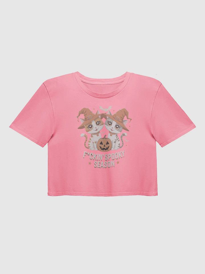 Spooky Season Kitties Crop Top product image (1)