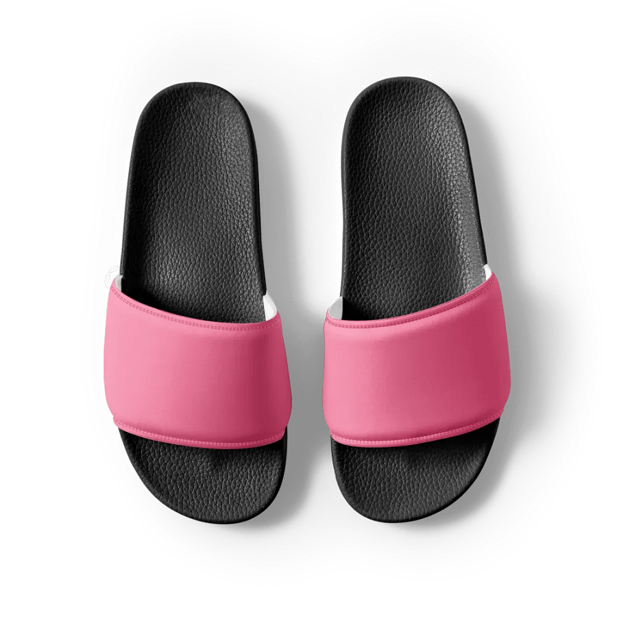 Pink/Black Women's Slides product image (3)
