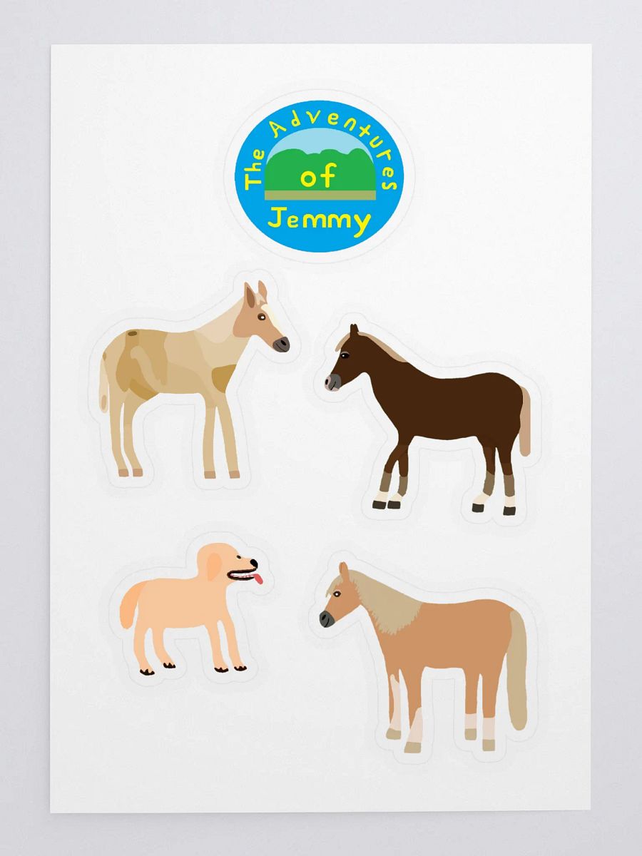 Jemmy Sticker Sheet product image (3)