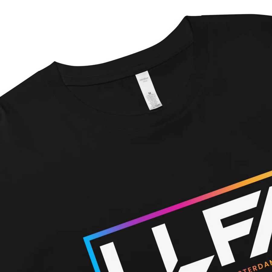 LLFA Logo Premium Crop T-Shirt - Black product image (7)