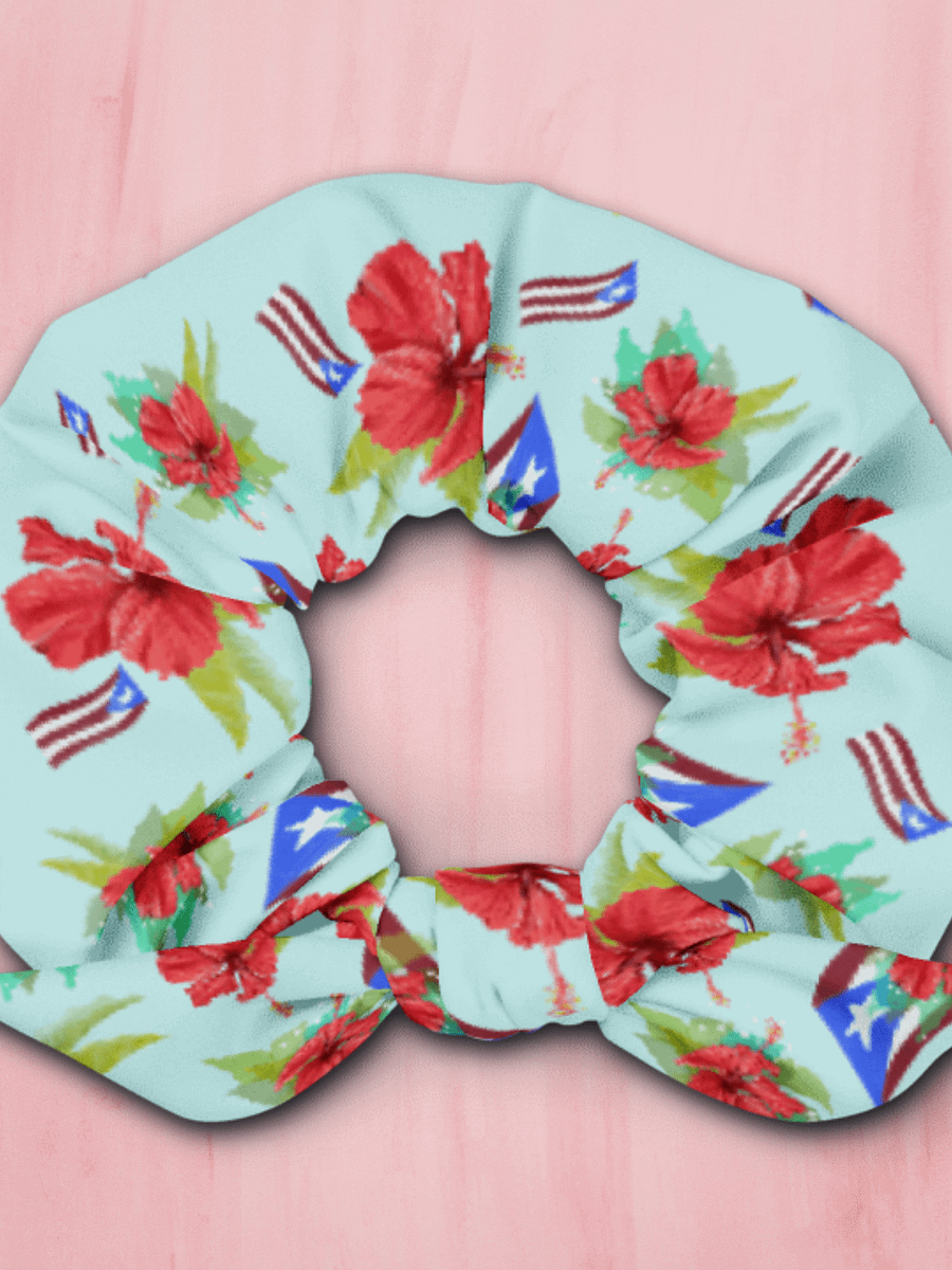 Puerto Rican Pride All-Over Print Scrunchie product image (5)