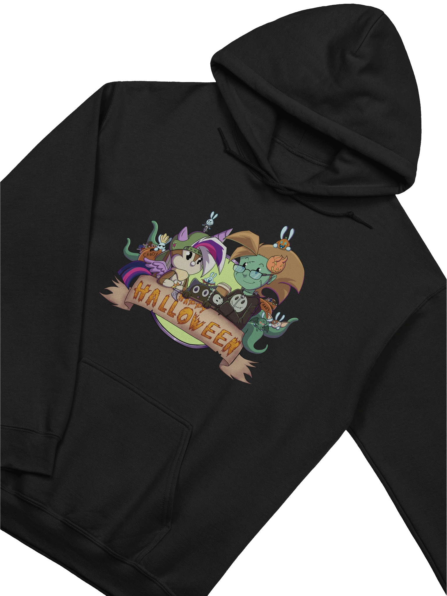 Happy Halloween: Gizmo & Bunny (Hoodie) product image (13)