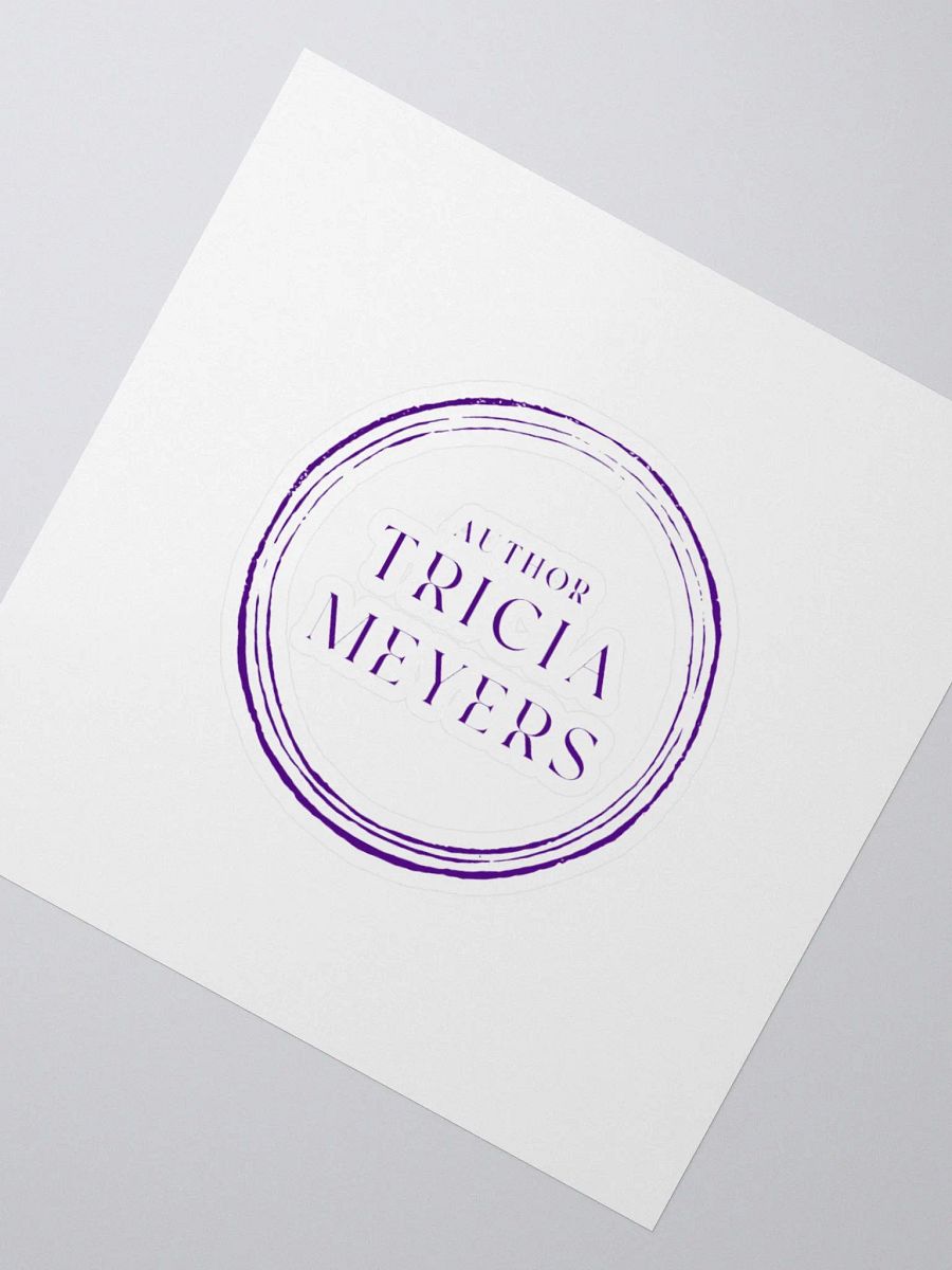 Author Tricia Meyers Emblem Stickers product image (2)