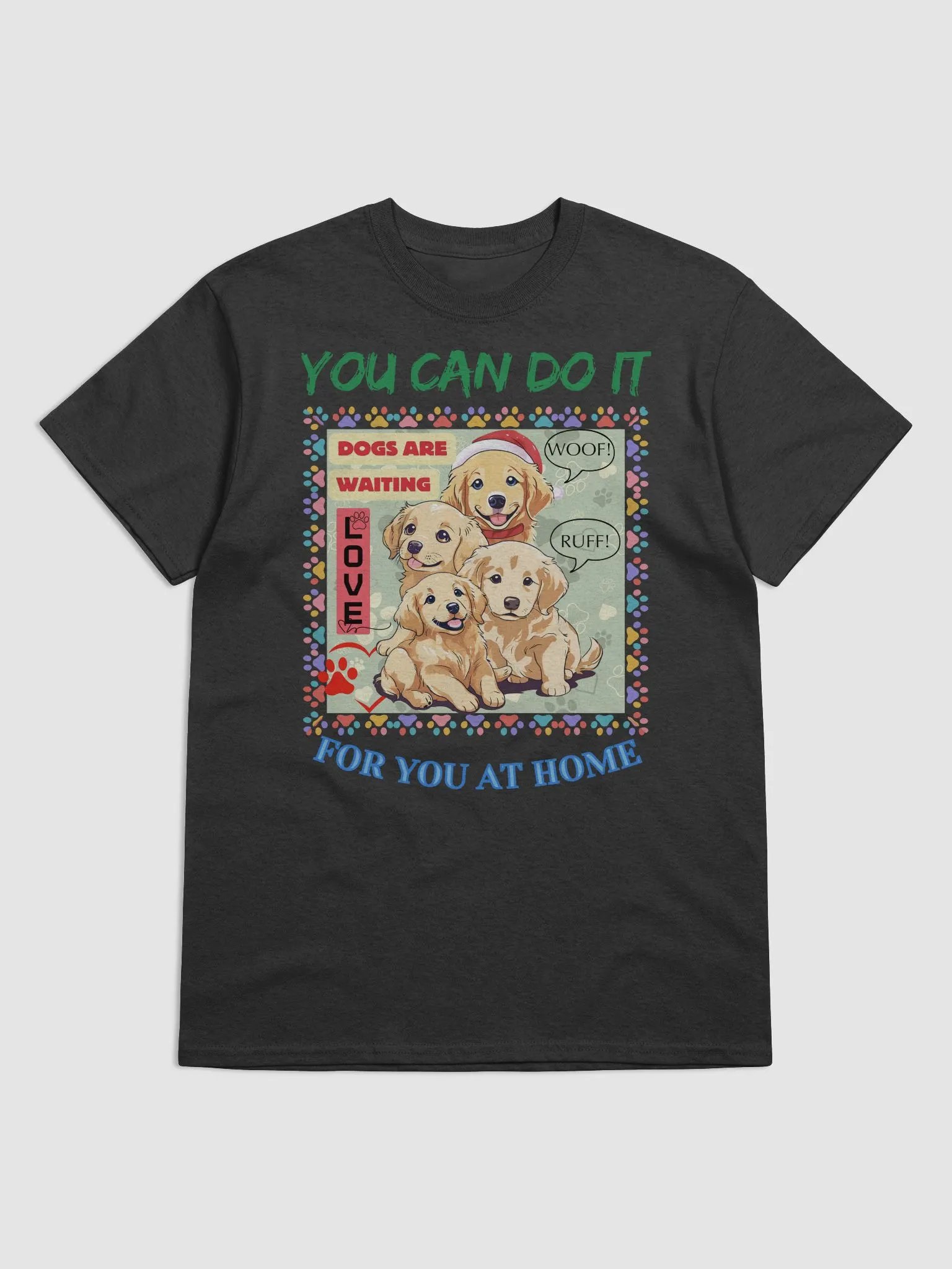 Paw-some Puppies Graphic T-Shirt product image (7)