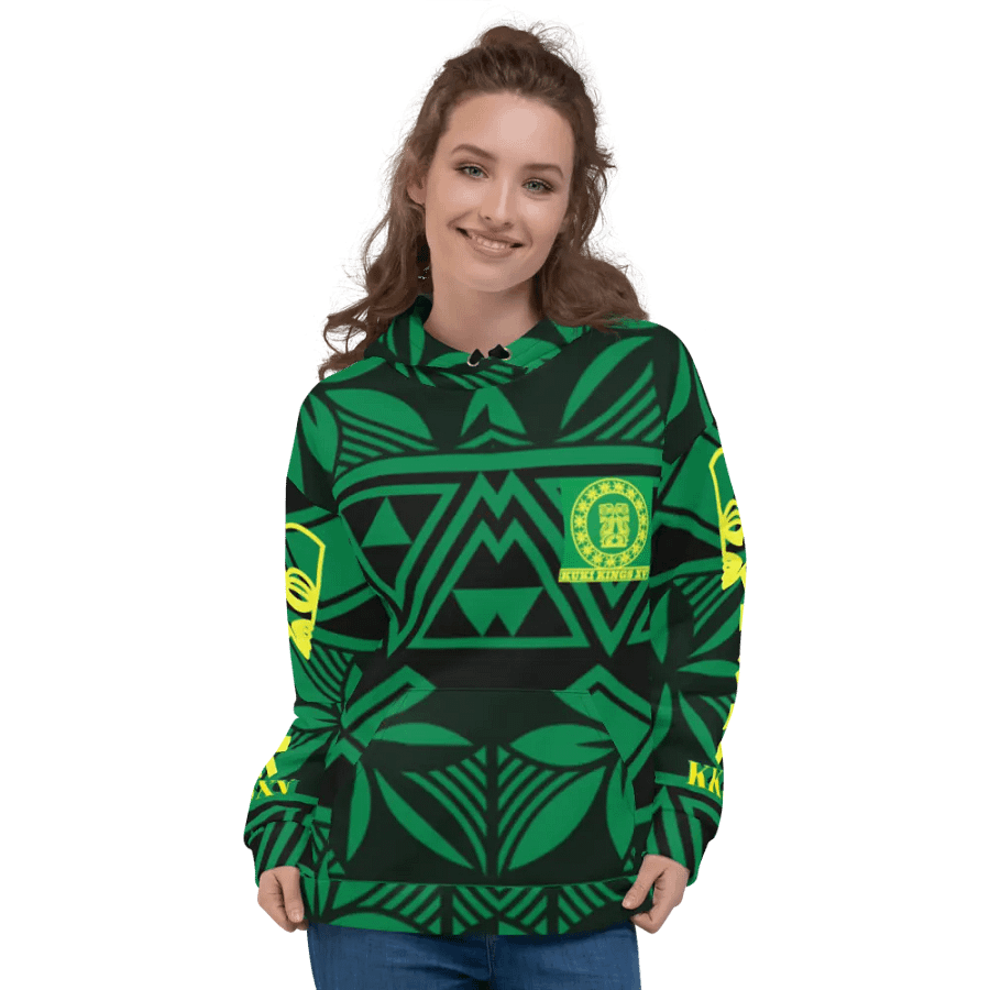 Geometric TATAU TIARE & TIKI Unisex Hoodie product image (3)