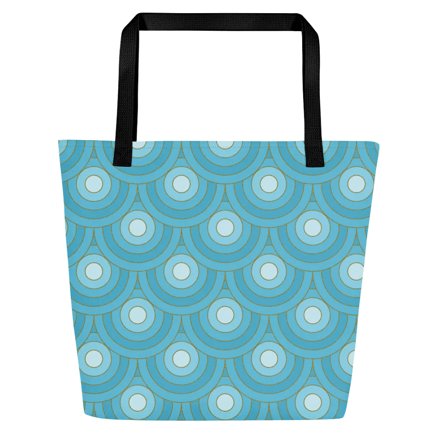 Beautiful Retro Bullseye Pattern All Over Print Tote product image (2)