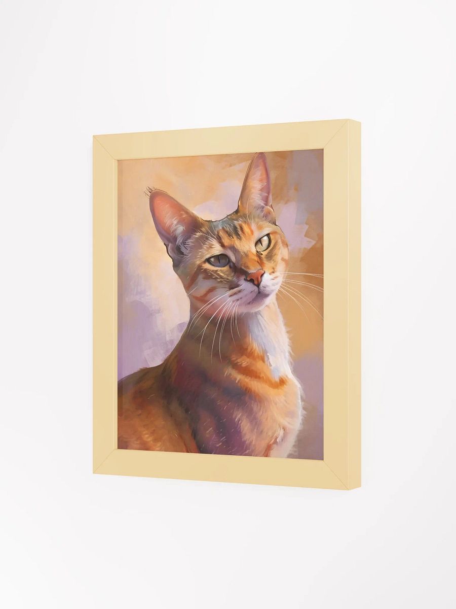 Ethereal Vision Cat Matte Poster product image (5)