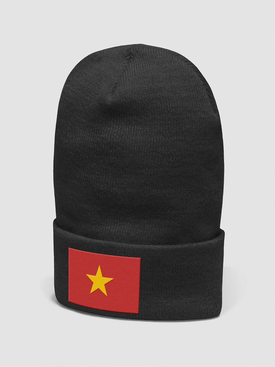Vietnam Flag Beanie Hat product image (2)