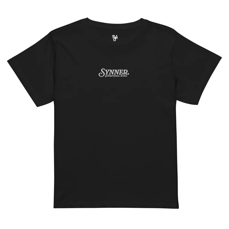 Synner Angel High Waisted Tee (White Embroidery) product image (5)