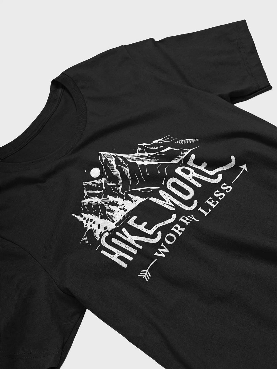 Hike More Worry Less Logo Graphic Tee product image (3)