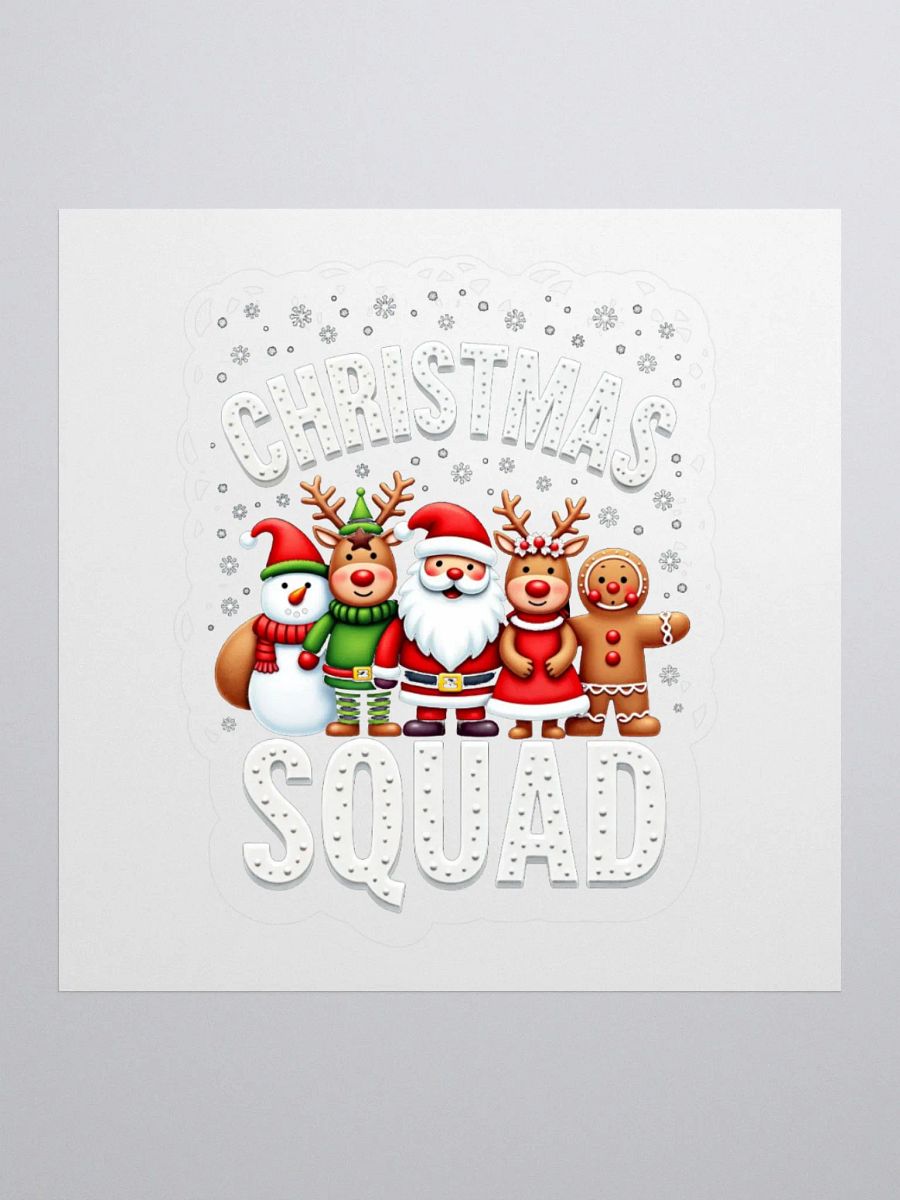 Christmas Squad Kiss Cut Stickers product image (15)