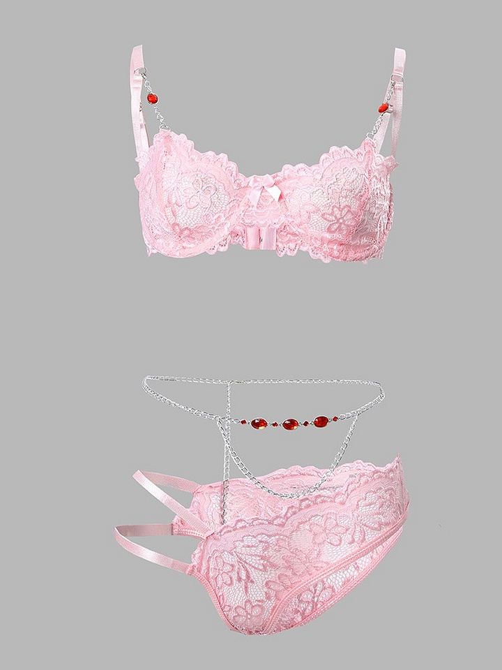 Pink panty set product image (1)