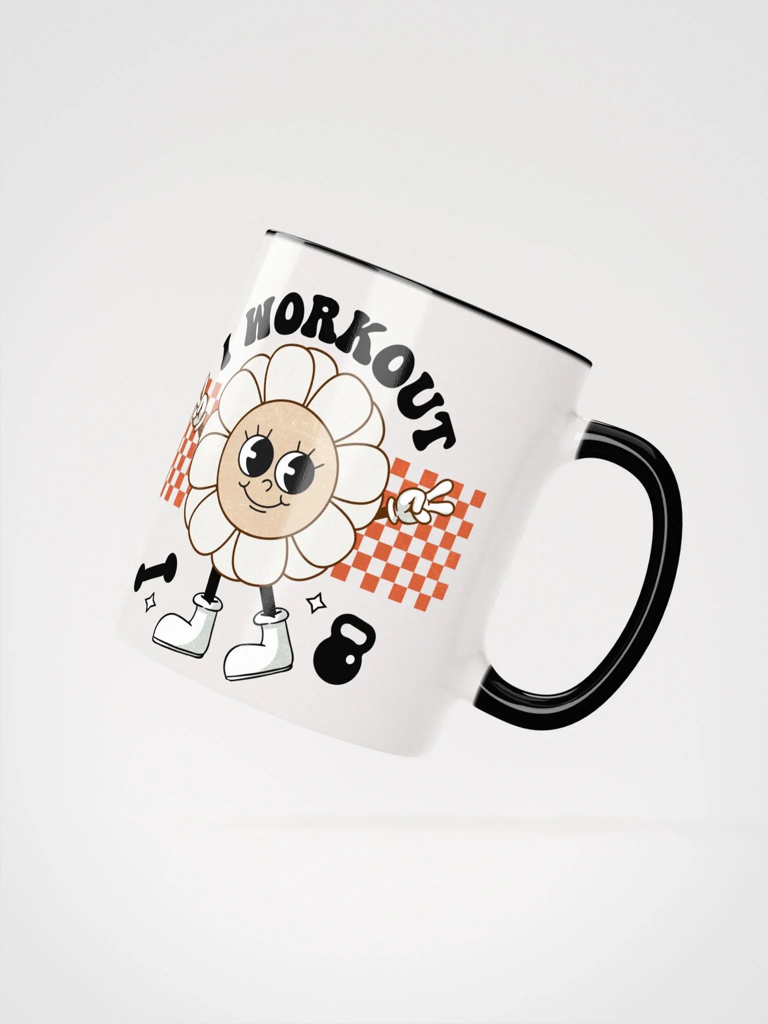 Whimsical Flower workout - Ceramic Mug product image (4)