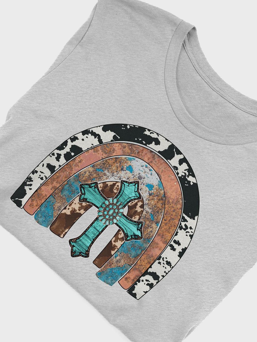 Jesus Rainbow Cowhide - Adult T-Shirt product image (10)