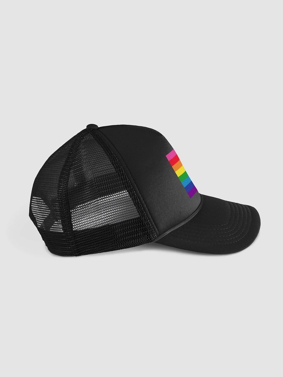 1978 Rainbow Pride Flag = 8-Color - Foam Trucker Hat product image (3)