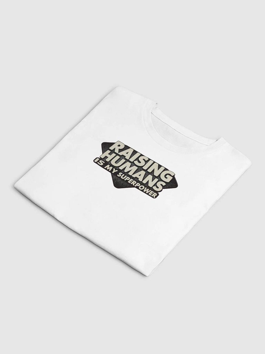 Mom Power | "Raising Humans is My Superpower" Women's Premium Crop Top product image (4)