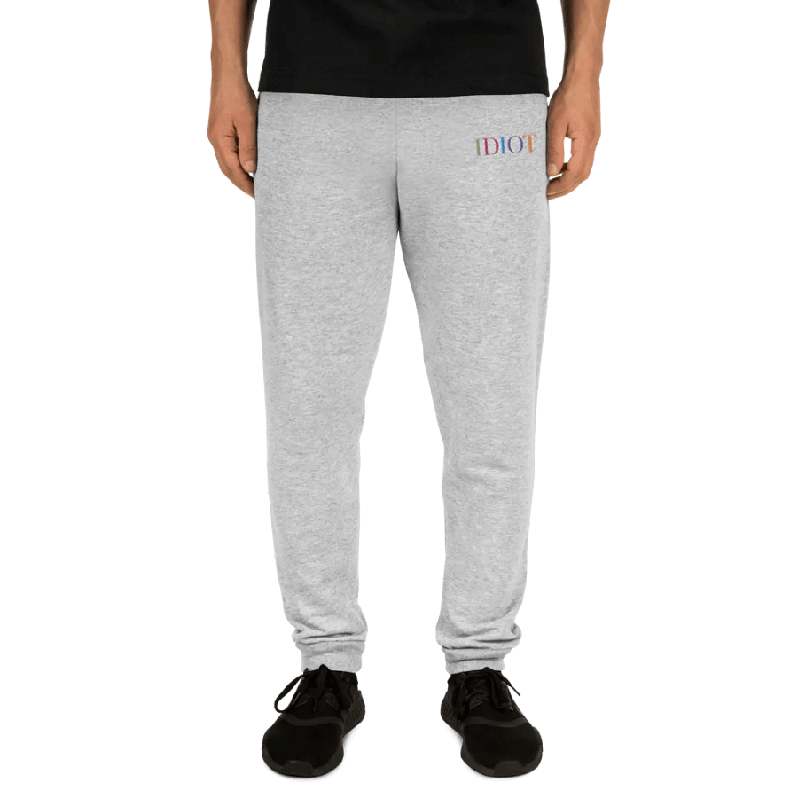IDIOT Grey Sweats product image (3)